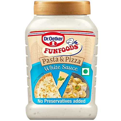Dr.Oetker FunFoods Pasta & Pizza White Sauce, 285gm