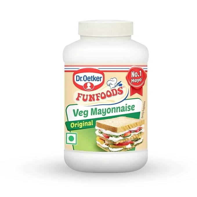 Dr. Oetker FunFoods Veg Mayonnaise Original, 400g
