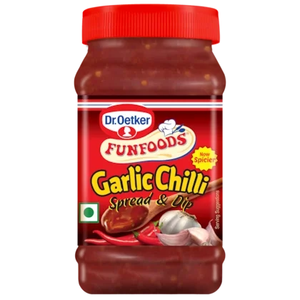 Dr. Oetker Funfoods Garlic Chilli Spread & Dip 250gm