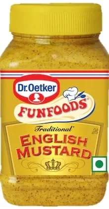Dr. Oetker FunFoods Traditional English Mustard, 250 Gm