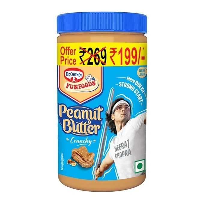 Dr. Oetker FunFoods Crunchy Peanut Butter, 750G