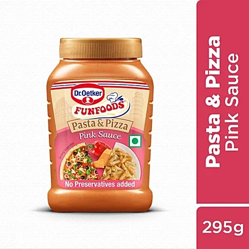 Dr. Oetker FunFoods Pasta & Pizza Pink Sauce, 295g | Ready to Use for Saucy Pastas & Lip-Smacking Pizzas image 4
