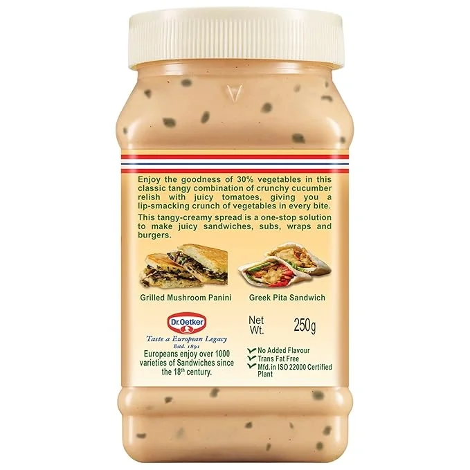 Dr. Oetker FunFoods Thousand Island Sandwich Spread, 250g image 2