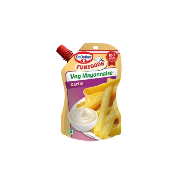 Dr. Oetker FunFoods Veg Mayonnaise Garlic, 100gm