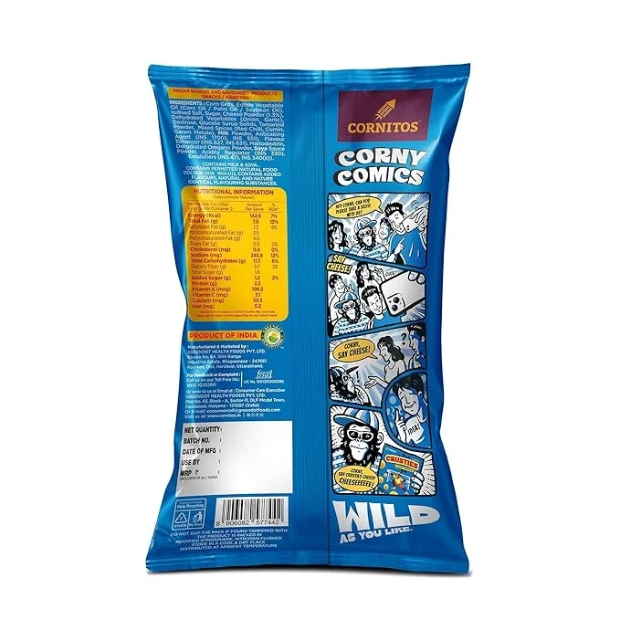  Cornitos Crusties puffs Classic Cheese flavour (Ball) 45 g image 2