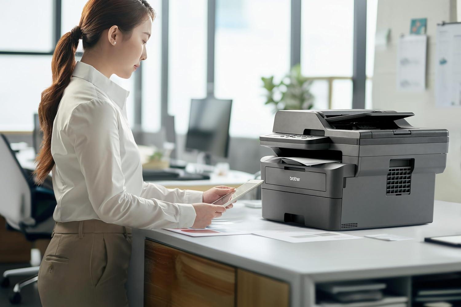 Brother DCP-L2640DW A4 Laser Multifunction Printer| 34 PPM | 256 MB | USB 2.0, Ethernet, Wireless or Wi-Fi | Print, Scan, Copy & ADF | Automatic Duplex | 1 Year Warranty thumbnail 5