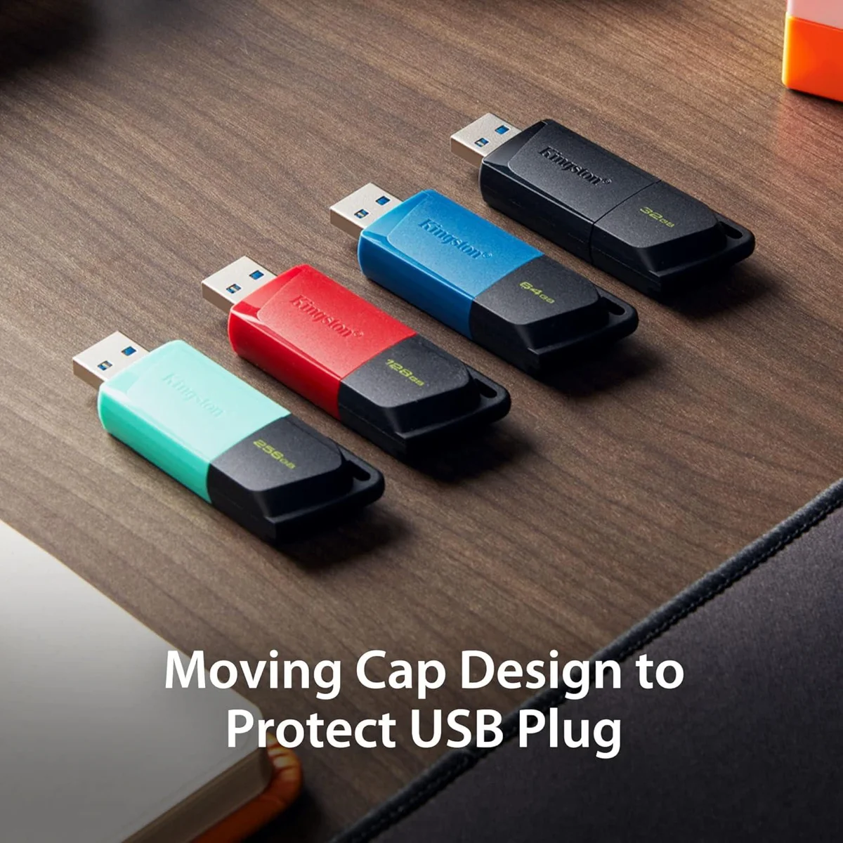 Kingston DataTraveler Exodia M 128GB USB-A Flash Drive USB 3.2 Gen 1 DTXM/128GBIN, Multicolour, 5 Year Warranty image 3