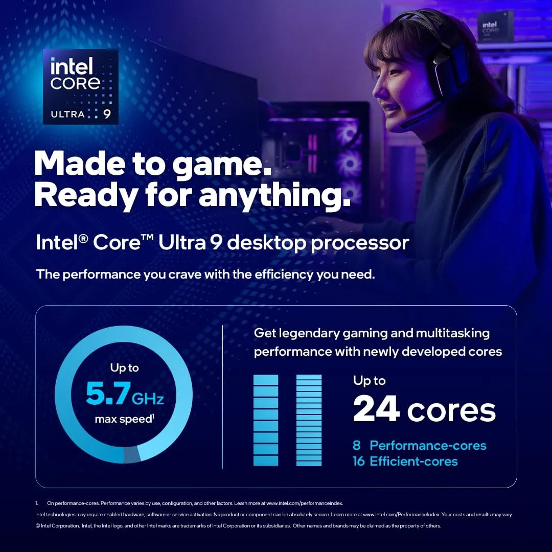 Intel® Core™ Ultra 9 Processor 285K | 24-Core Desktop Processor image 2