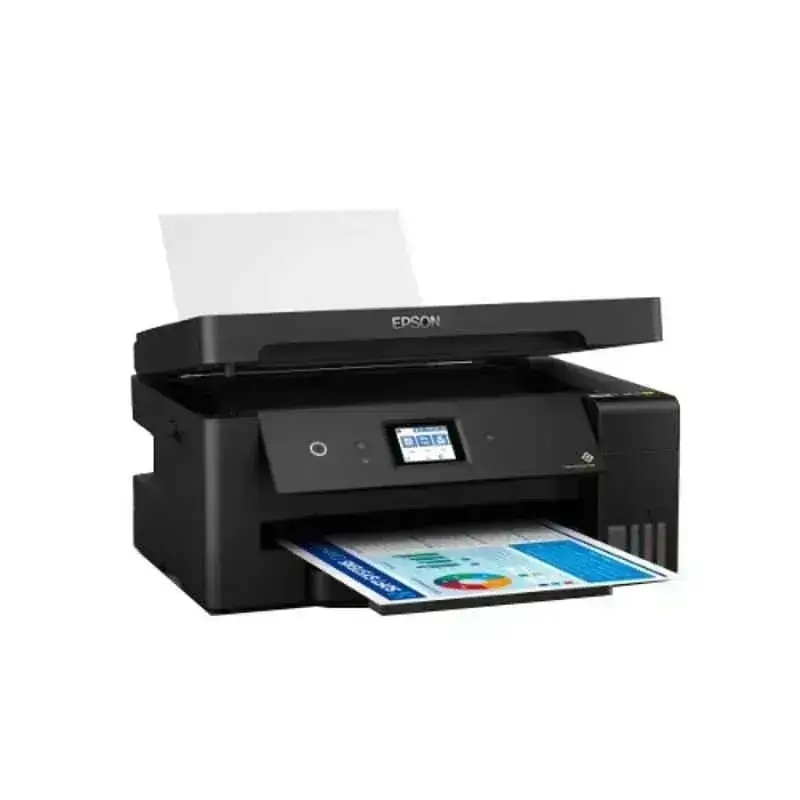 Epson EcoTank L14150 A3+ Ink Tank Colour Multifunction Printer | Simplex: 17 ipm (Black) / 9 ipm (Colour), Duplex: Up to 7 ipm (Black) / 5 ipm (Colour) | USB 2.0 | Ethernet | Wireless or Wi-Fi | Print | Scan | Copy | Fax | ADF | Automatic Duplex | 1 Year  image 3