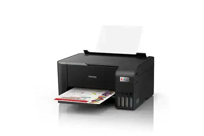Epson EcoTank L3211 A4 Ink Tank Colour Multifunction Printer | Up to 10.0 ipm (Black)/ 5.0 ipm (Colour) | USB 2.0 | Print | Scan | Copy | 1 Year Warranty image 2