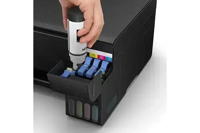 Epson EcoTank L3211 A4 Ink Tank Colour Multifunction Printer | Up to 10.0 ipm (Black)/ 5.0 ipm (Colour) | USB 2.0 | Print | Scan | Copy | 1 Year Warranty image 5