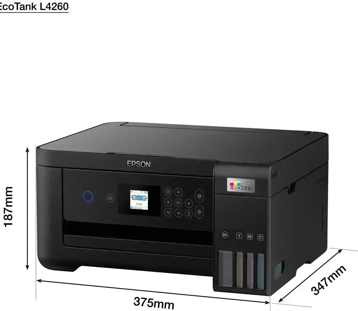 Epson Eco-tank L4260 A4 Ink Tank Color Multifunction Printers | Up to 10.5 ipm / 5.0 ipm (Black / Colour) | Duplex: Up to 6.0 ipm / 4.0 ipm (Black / Colour) | Automatic Duplex | 1 Year Warranty  image 5