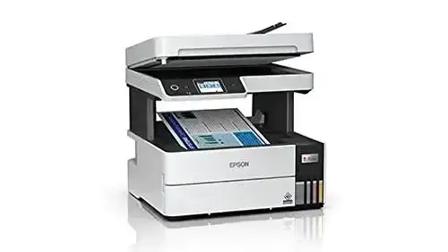 Epson Ecotank L6490 A4 Colour Ink Tank Multifunction Printer | up to 17 ipm (Black) and 9.5 ipm (Colour) | USB 2.0, Ethernet, Wireless or Wi-Fi | Print, Scan, Copy, Fax, ADF | Automatic Duplex | 1 Year Warranty image 2