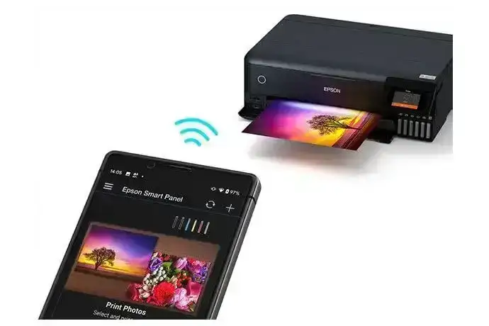 Epson Colour Ecotank L8180 A3+ Ink tank Multifunction | USB | Ethernet | Wireless or Wi-Fi | 3.8 ipm/3 ipm (Black/Colour) | Automatic Duplex | 1 Year Warranty image 2