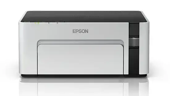 Epson M1120 EcoTank Monochrome A4 Ink Tank Single Function Printer | Up to 15 IPM | USB 2.0 | Wireless or Wi-Fi | 3 Year Warranty image 2