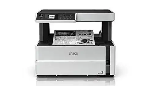 Epson M2170 monochrome ink tank printer. A4, multifunction, duplex, 20 PPM, Wi-Fi, ethernet, USB. 3-year warranty.