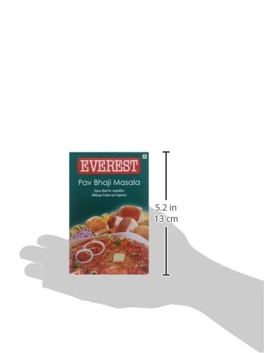  Everest Pav Bhaji Masala – 100g | Authentic Mumbai-Style Spice Blend for Rich, Flavourful Pav Bhaji | Aromatic Masala Powder for Bhaji, Snacks & Street-Style Cooking image 4