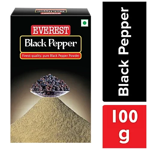  Everest Black Pepper (Kali Mirch)Powder, 100Grams
