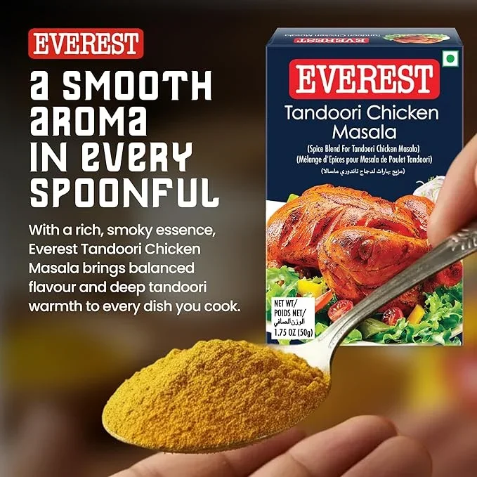 Everest Tandoori Masala Powder 100g – Perfect for Grilled & Oven-Cooked Chicken image 9