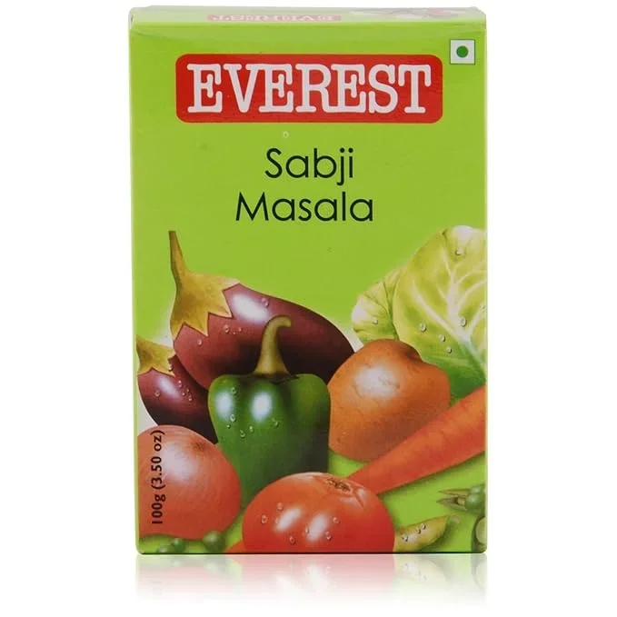 Everest Premium Sabji Masala 100g – Subtle, Flavorful & Aromatic Indian Spice Mix