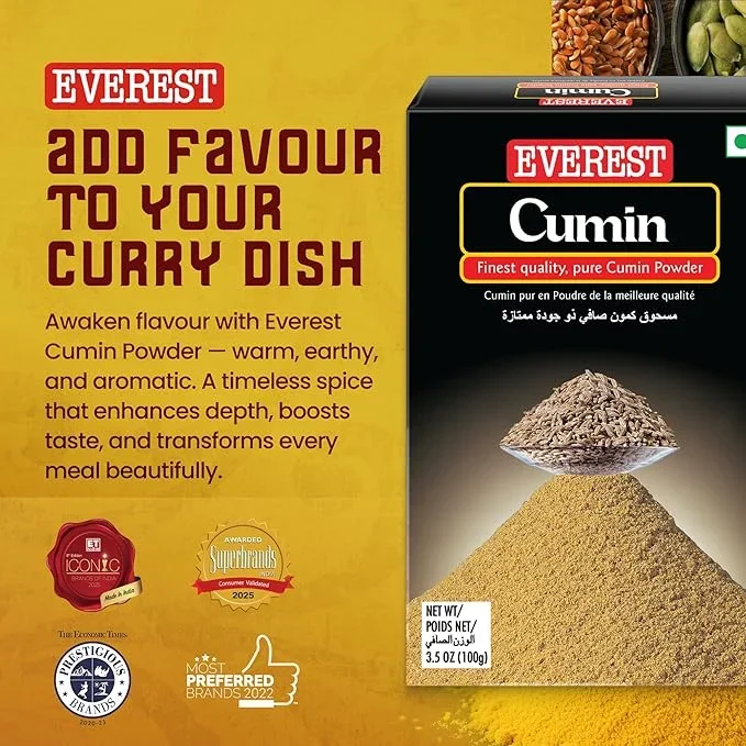  Everest Cumin Powder,Finest Quality,Pure Cumin Powder 100gm image 6