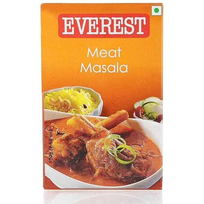  Everest Meat Masala - 100g | Black Pepper–Coriander–Chilli Blend for Rich, Aromatic Meat Curries & Gravies | Hot, Dark Tan Meat Masala Powder for Mutton. image 5