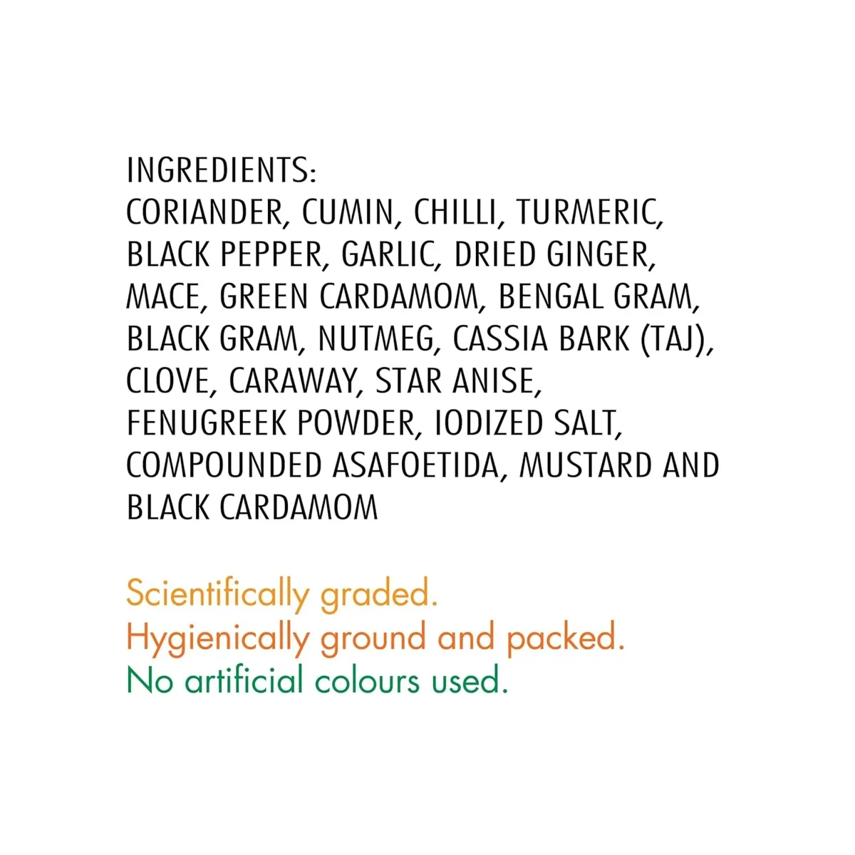  Everest Kitchen King Mixed Masala Powder 100G Carton, Turmeric image 6