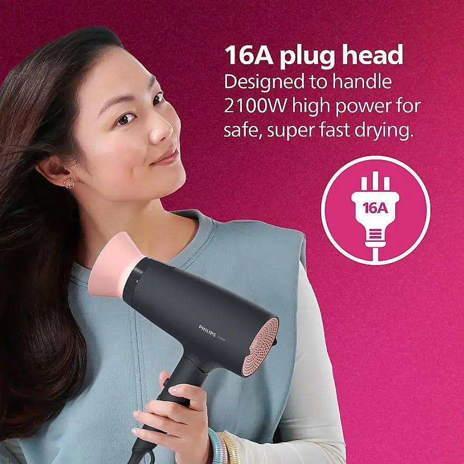 Philips BHD356/10 Hair Dryer – 2100W Fast Drying with Ionic Care image 10