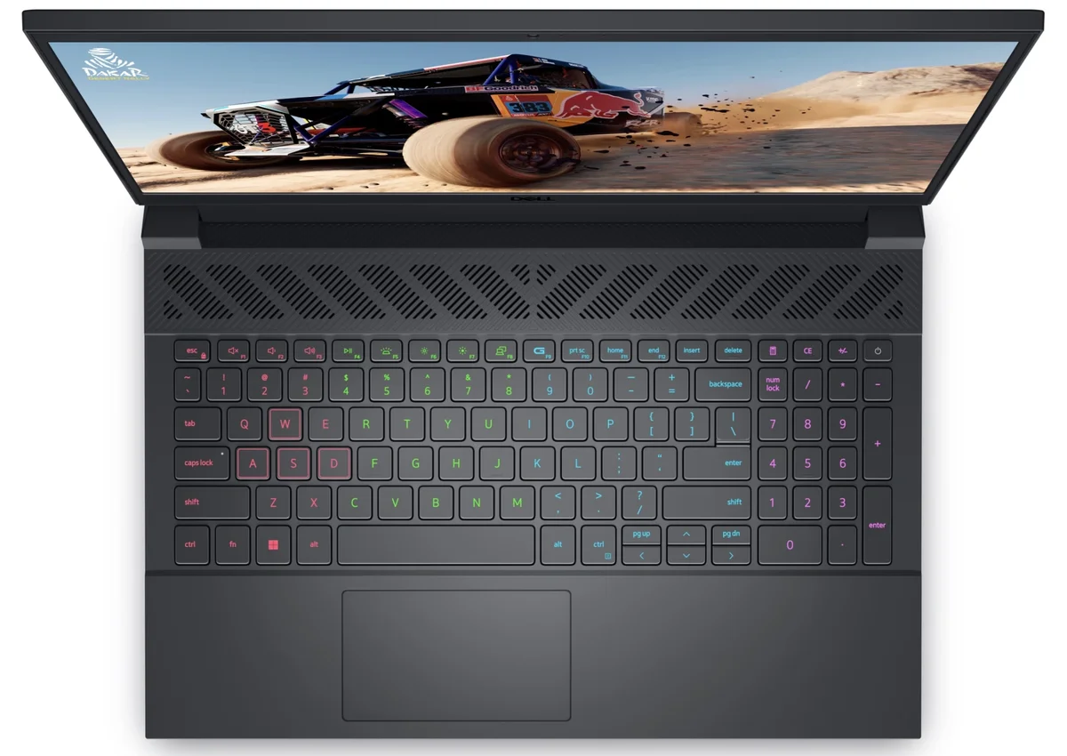 Dell G15 5530, Intel Core i5-13450HX 13th, 16GB DDR5, 512GB NVMe SSD, Display 15.6" FHD 120Hz, WIN11 + Office H&S, Backlit Keyboard, 6 GB DDR6 RTX 3050 GRAPHIC CARD, Drak Shadow Grey, 1 Year Warranty image 3