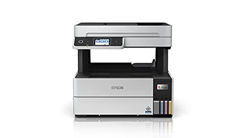 Epson Ecotank L6490 A4 Colour Ink Tank Multifunction Printer | up to 17 ipm (Black) and 9.5 ipm (Colour) | USB 2.0, Ethernet, Wireless or Wi-Fi | Print, Scan, Copy, Fax, ADF | Automatic Duplex | 1 Year Warranty