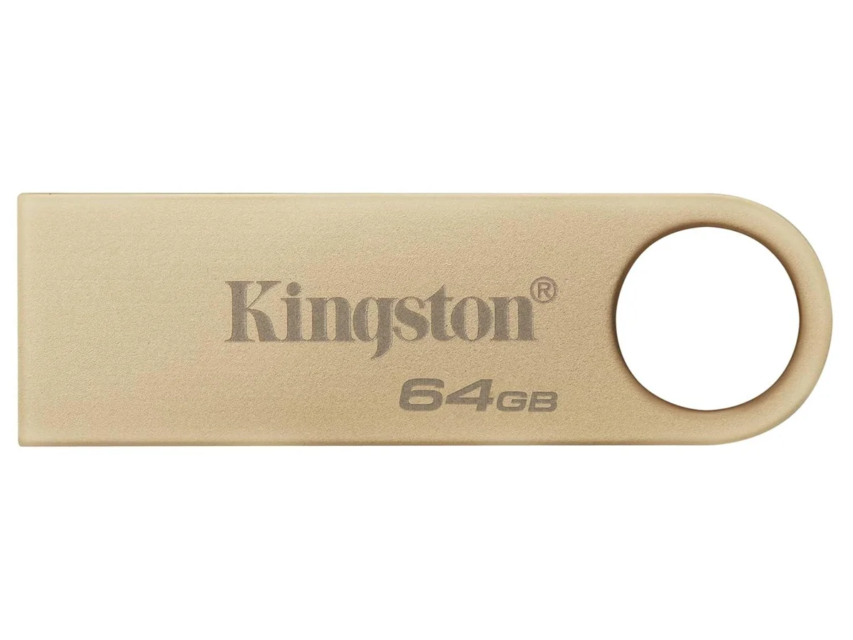 Kingston DataTraveler SE9 G3 64GB USB Flash Drive, USB 3.2 Gen 1, Speed Up to 220MB/s, Premium Metal Casing, DTSE9G3/64GB, 5 Year Warranty