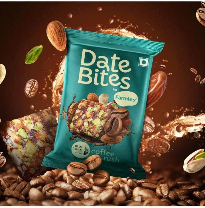  Farmley Coffee Rush Date Bite - Single serve 20 g I Dates Barfi Made with Dates image 7