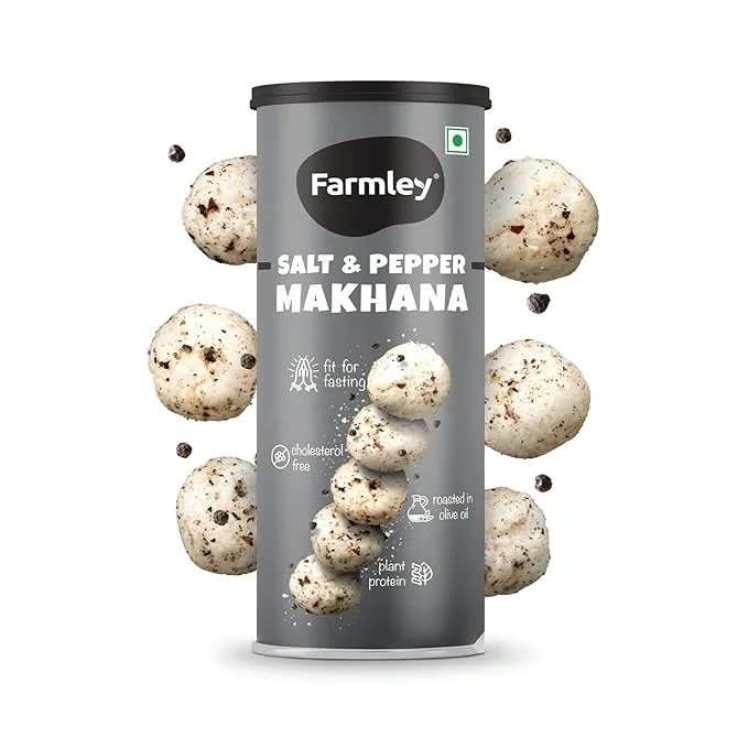 Farmley Salt & Pepper Roasted Makhana Snacks