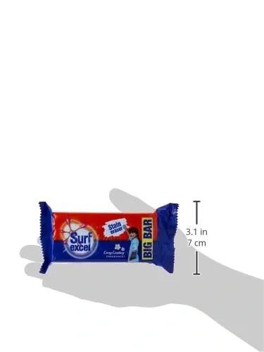  Surf Excel Detergent Bar|| Laundry Detergent Bar For Clothes|| Removes Tough Stains|| 250GM image 3