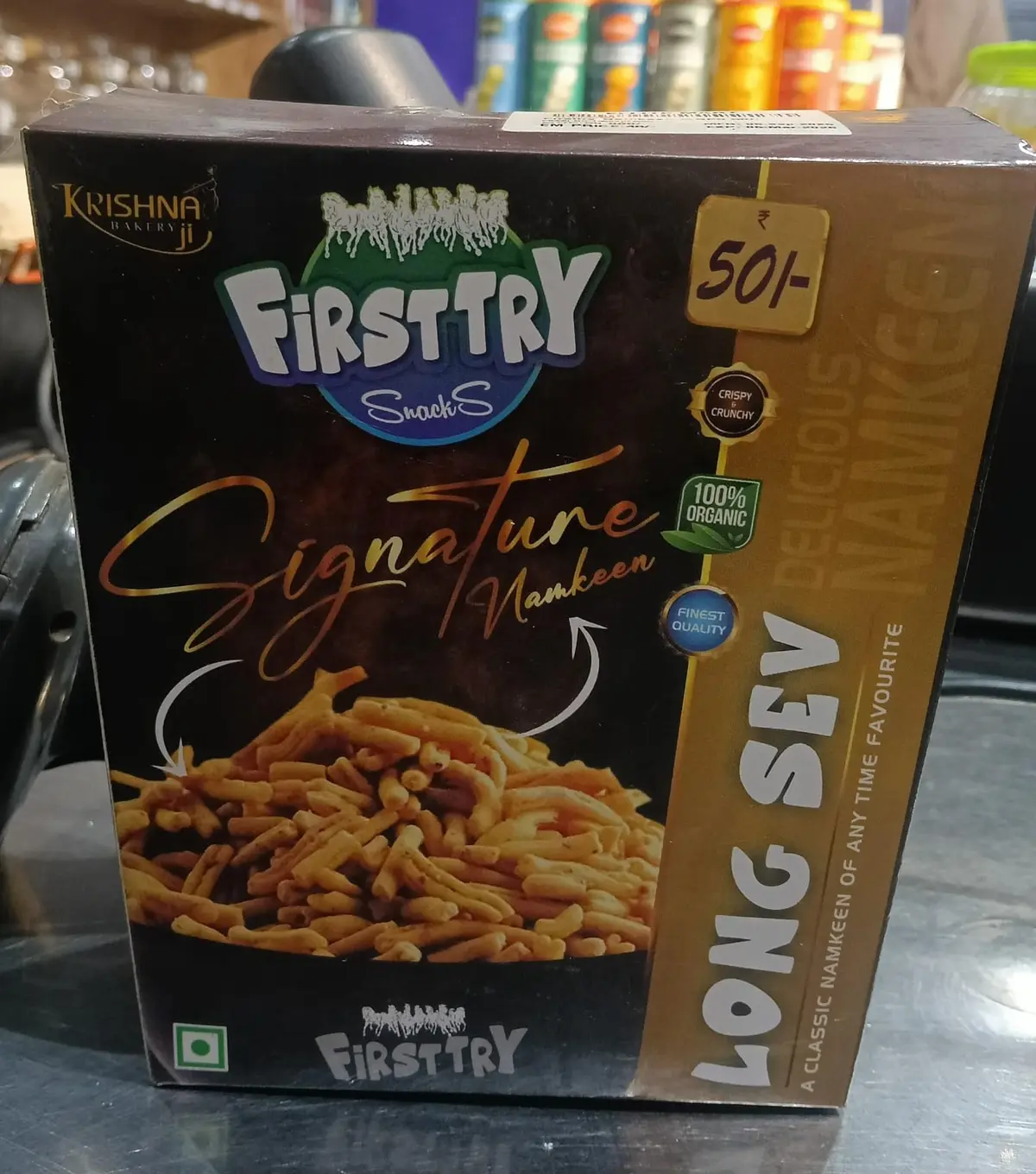 Firsttry Signature Long Sev Namkeen, 100% Organic