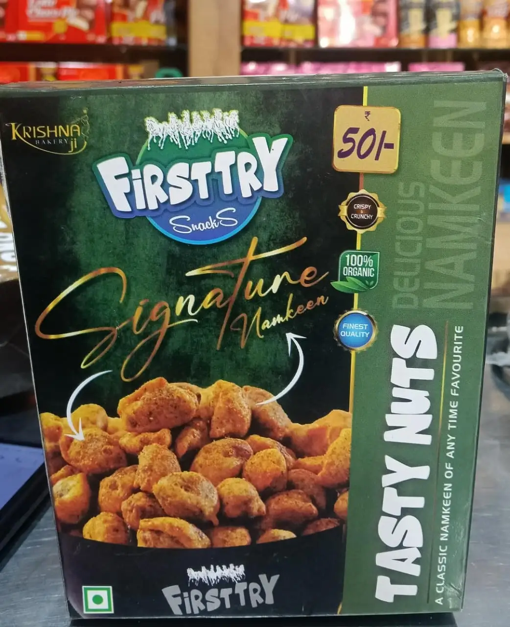 Firsttry Signature Tasty nuts Namkeen 100% Organic