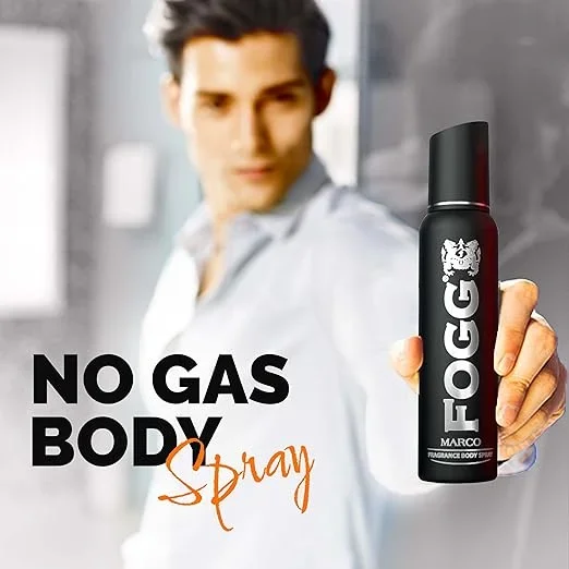 Fogg Marco 120ml No Gas Perfume Body Spray, Premium Men’s Deodorant image 5