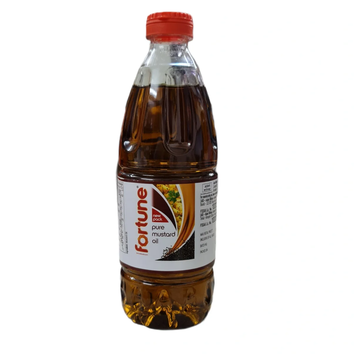 Fortune Premium Pure Mustard Oil, 1 L PET Bottle