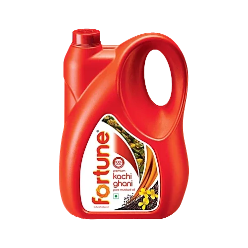 Fortune Premium Kachi Ghani Pure Mustard Oil, 5 L Jar