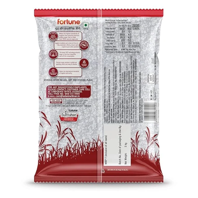 Fortune Pure & Hygienic Sugar, 5 Kg image 5