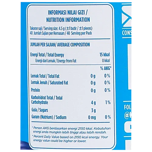 Fox's Crystal Clear Fruity Mints Candy, 170gm image 2