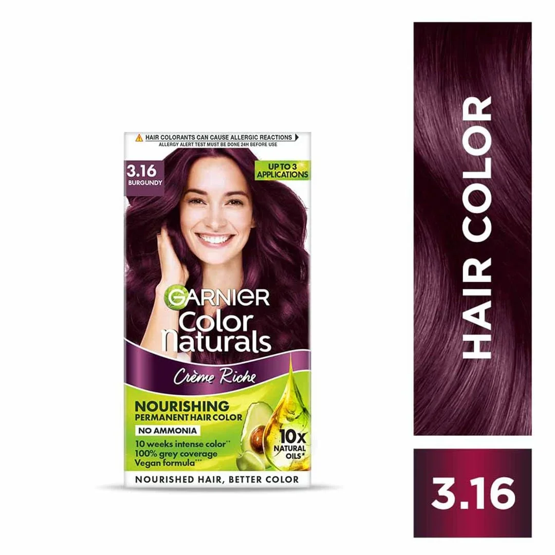 Garnier Color Naturals Mini Shade 3.16 Burgundy, 35ml + 30g image 2
