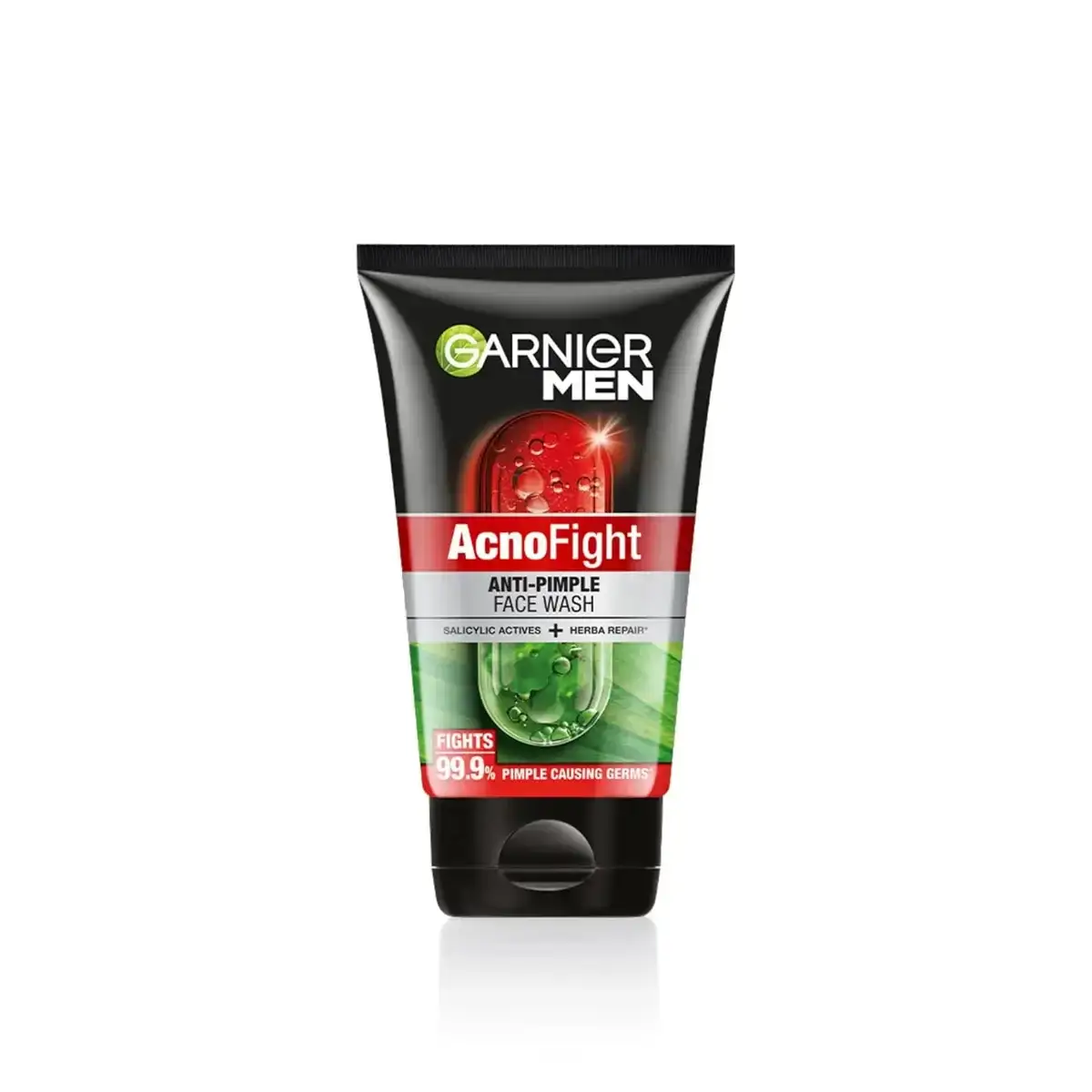 Garnier Men Anti-Pimple Face Wash, 50g. Clears pimples and reduces acne for clearer skin.