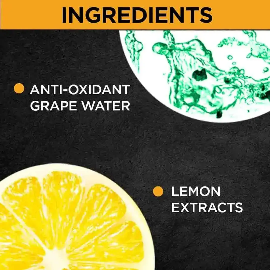 Garnier Men Tubro Bright Anti-Dark Cells Fairness Face Wash, 100g image 7