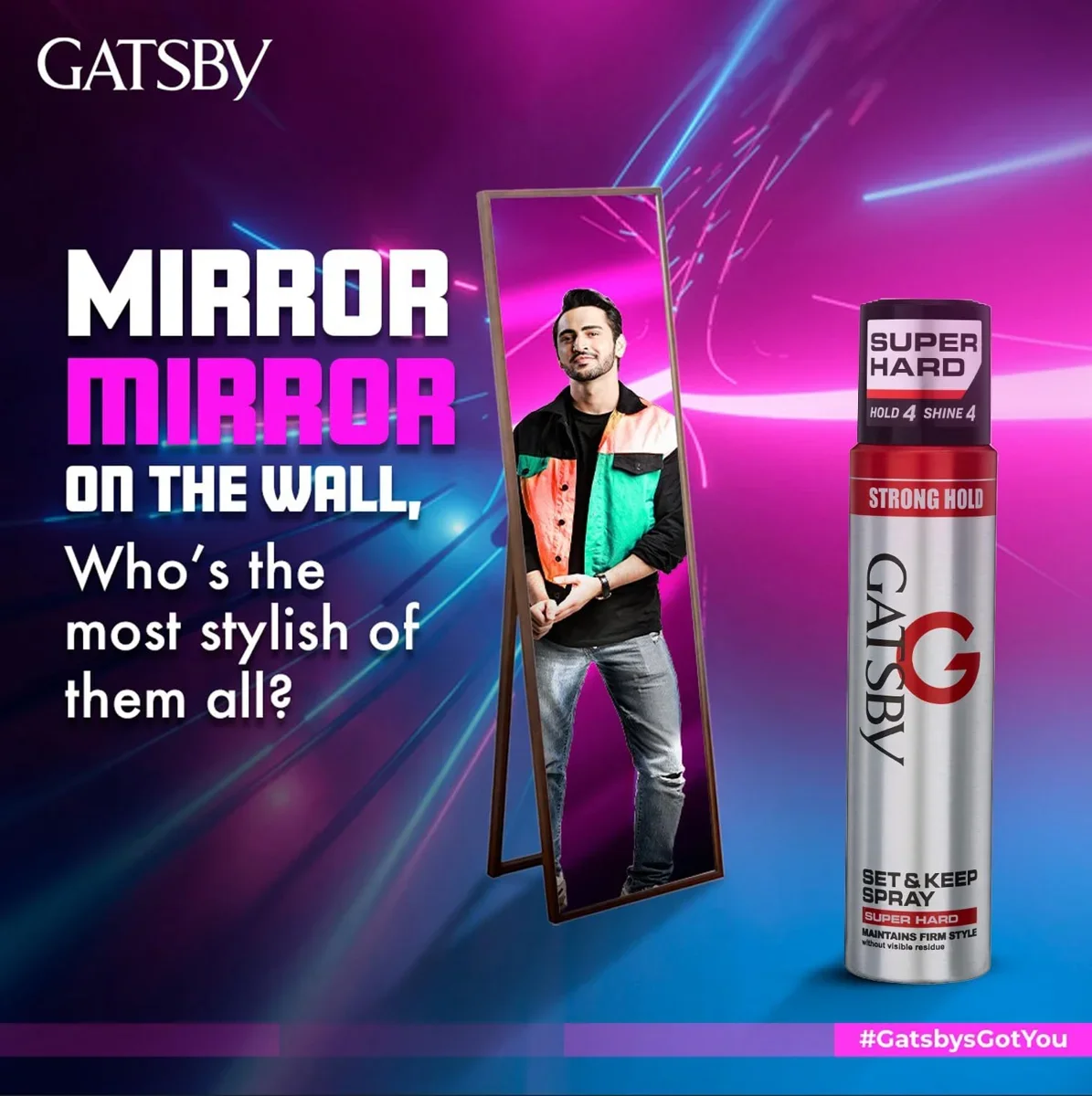 Gatsby Japan Set And Keep Hair Spray Super Hard, 250ml image 3