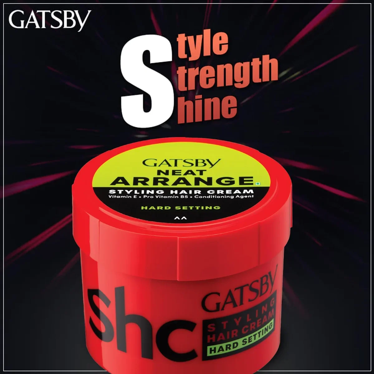 GATSBY Hair Cream Neat & Arrange 250g | Styling Cream for All Hair Types image 3