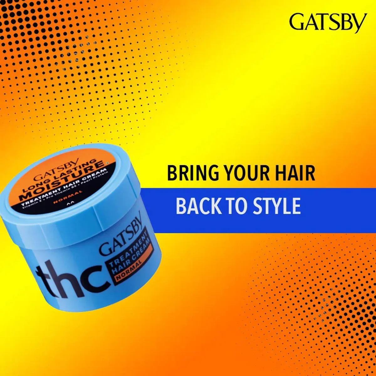 Gatsby Japan Hair Treatment Cream, Normal, 250g image 2