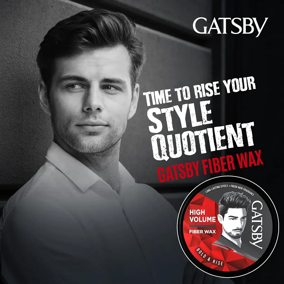 Gatsby Bold & Rise Hair Wax 75g – Fiber Styling Wax for Long-Lasting Hold image 2