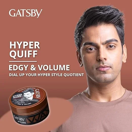 Gatsby Japan Hair Styling Wax - For Hyper Quiff, 75gm image 3