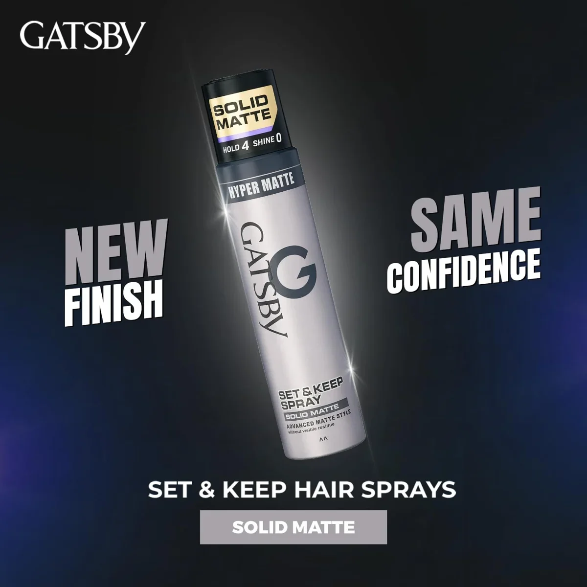 GATSBY Set & Keep Hair Spray - Solid Matte, 250ml image 4